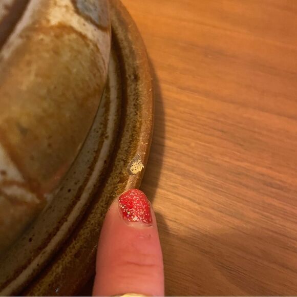 Stoneware Serving Bowl with Ladle - Picture 4 of 7